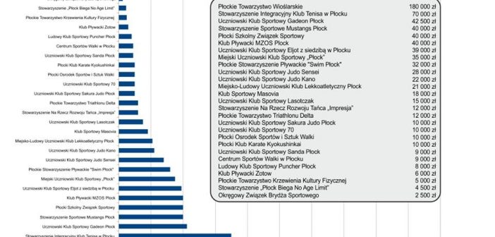 Kluby sportowe dostaną pieniądze. Ile?