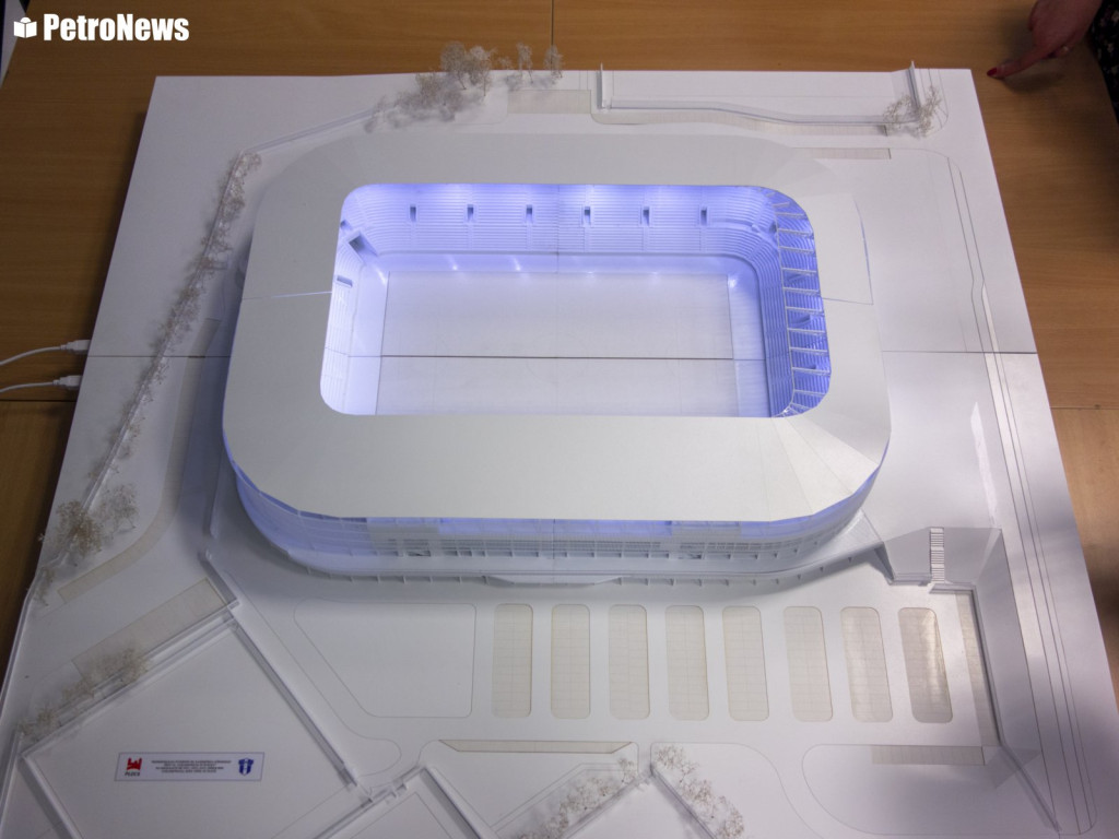 Stworzono miniaturę nowego stadionu Wisły Płock. Zobaczcie jak wygląda [ZDJĘCIA]