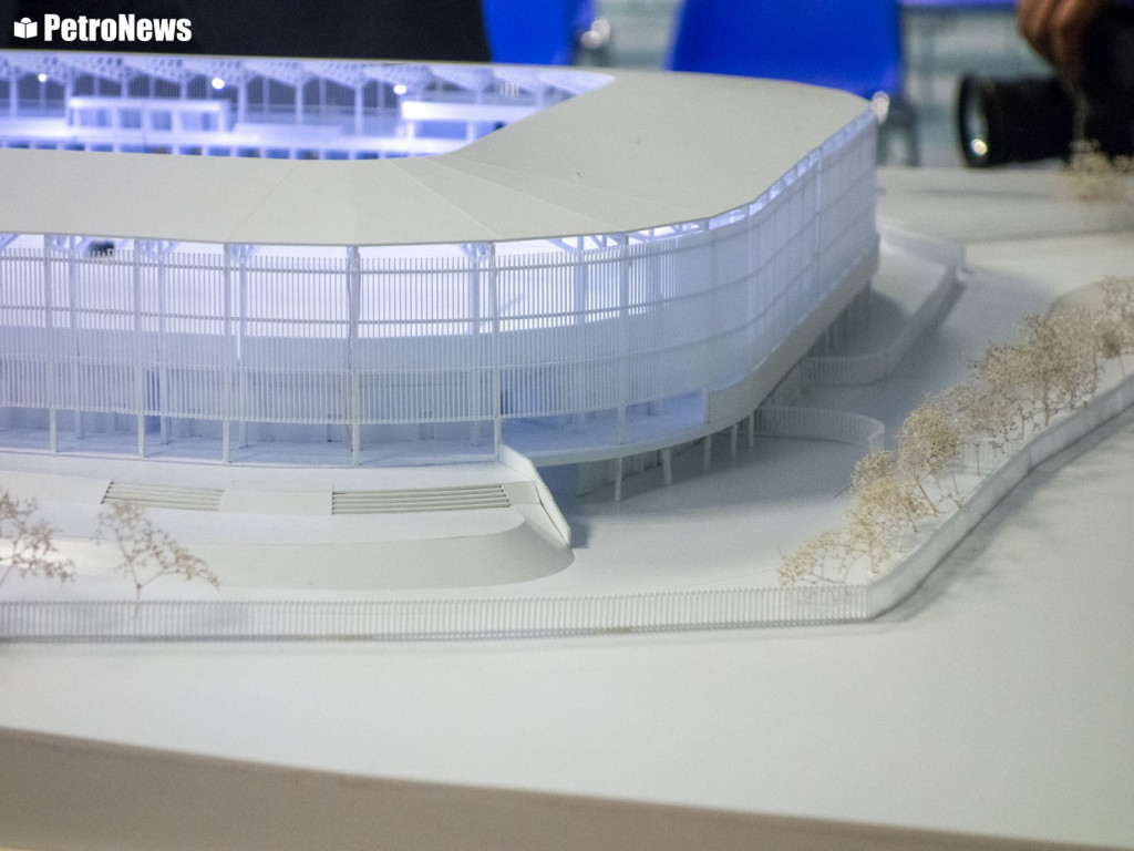 Stworzono miniaturę nowego stadionu Wisły Płock. Zobaczcie jak wygląda [ZDJĘCIA]