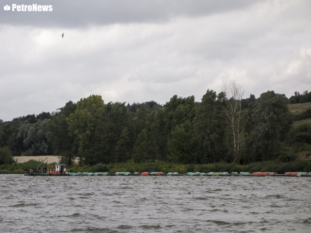 Pogłębiarki są już pod Płockiem. 