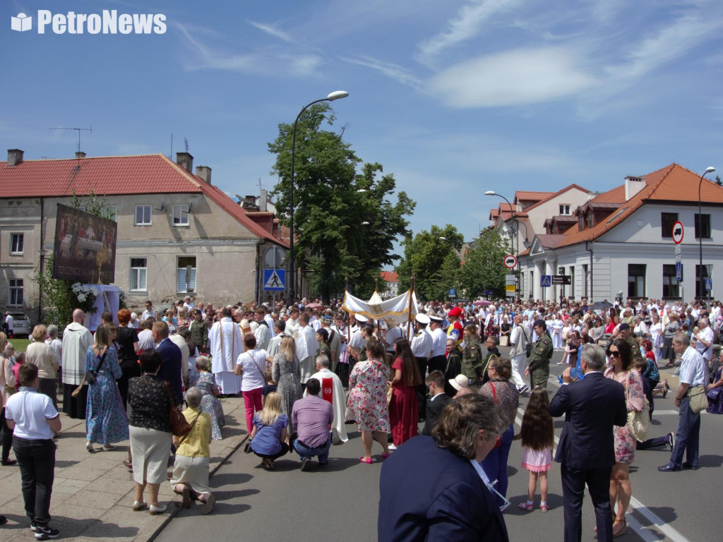 Uroczystości Bożego Ciała. Biskup: 