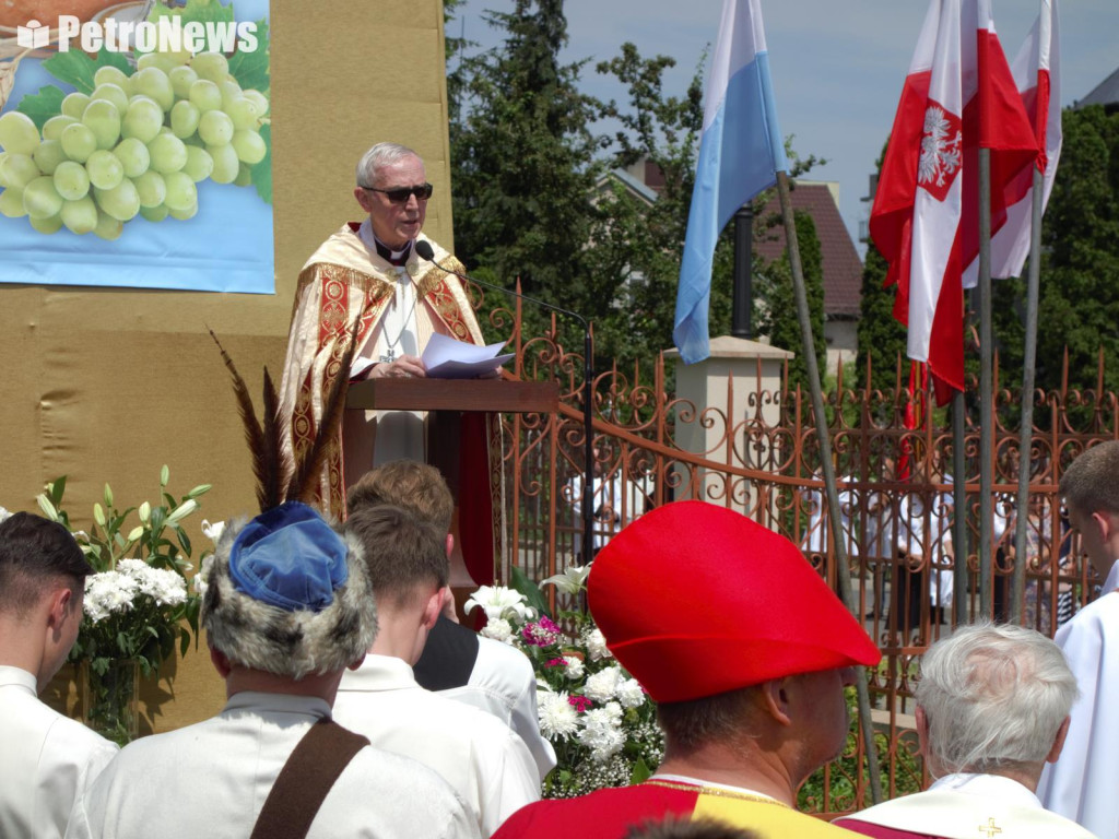 Uroczystości Bożego Ciała. Biskup: 
