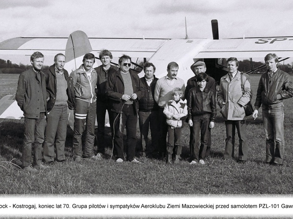 Aeroklub Ziemi Mazowieckiej w Płocku ma już 65 lat. Zobaczcie archiwalne zdjęcia!