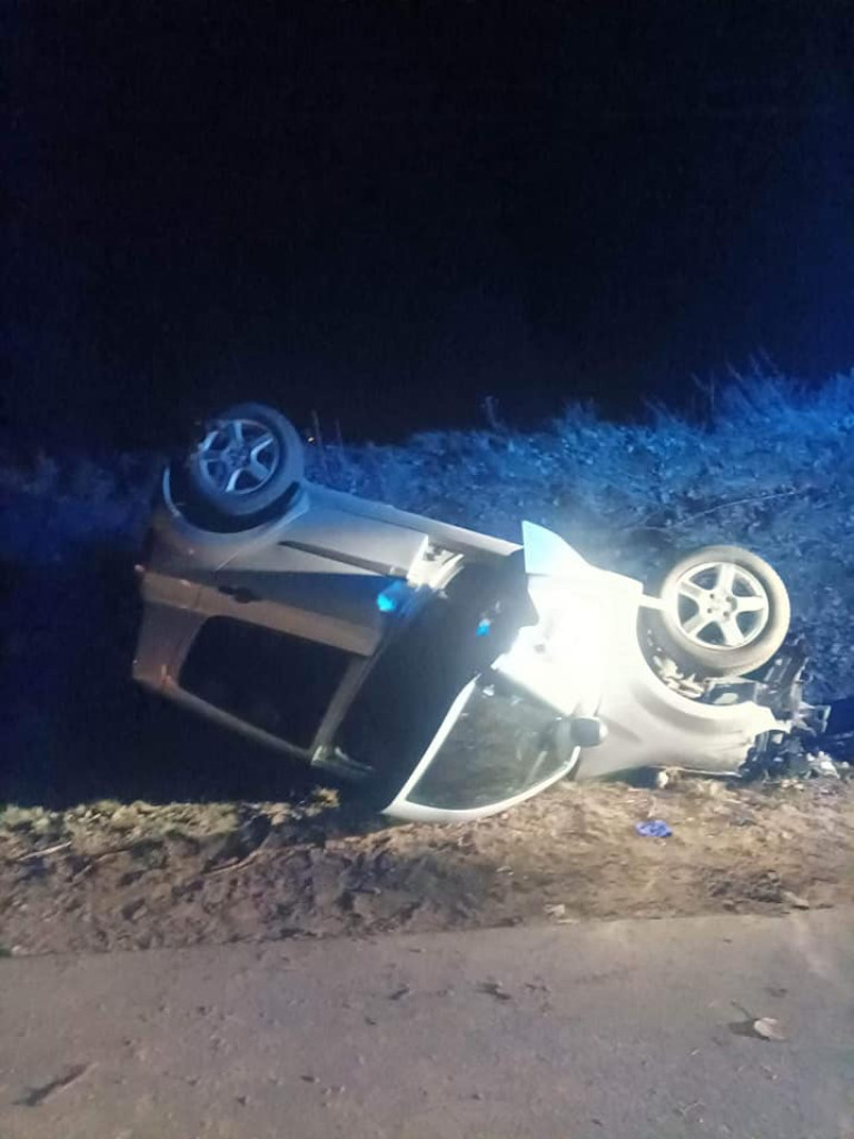 Wypadek w powiecie płockim. Jedna osoba ranna