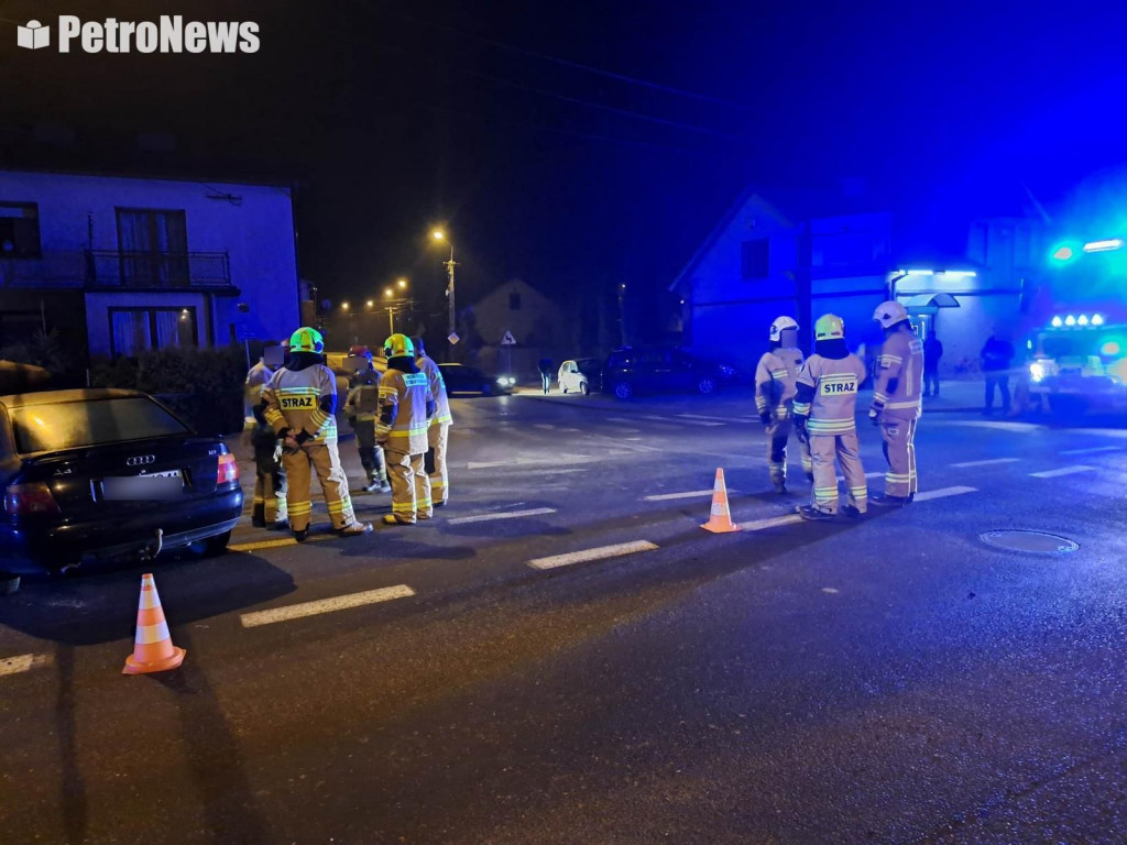 Poważny wypadek w powiecie płockim. Jedna osoba ranna [ZDJĘCIA]