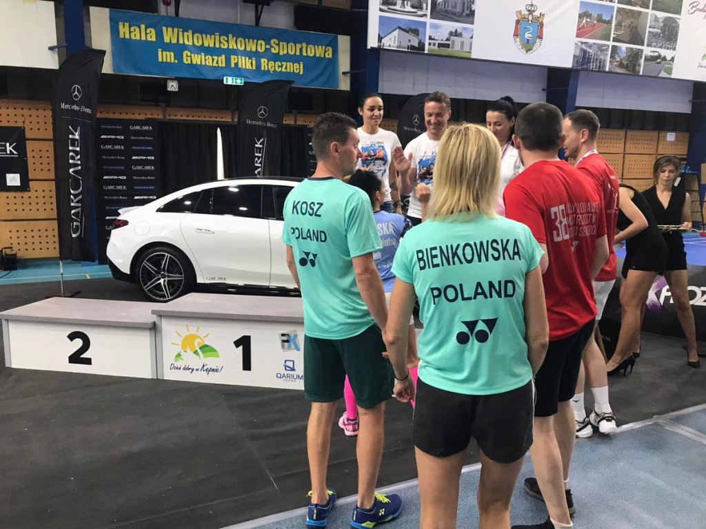 Mistrzostwa Polski Seniorów w badmintonie - płocczanie z medalami