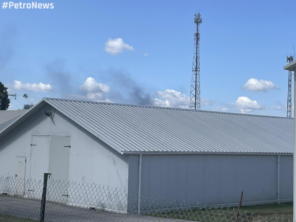 Pożar składowiska odpadów w Nowym Miszewie! [ZDJĘCIA]