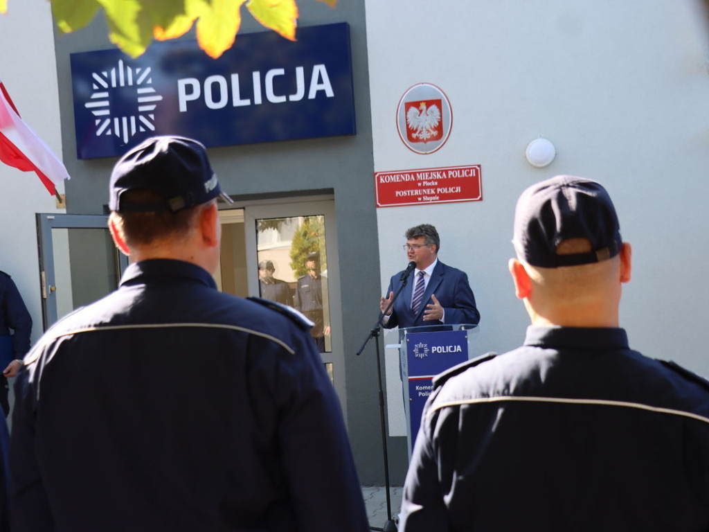 Słupno stanie się bezpieczniejsze. Otwarto nowy Posterunek Policji [FILM, ZDJĘCIA]