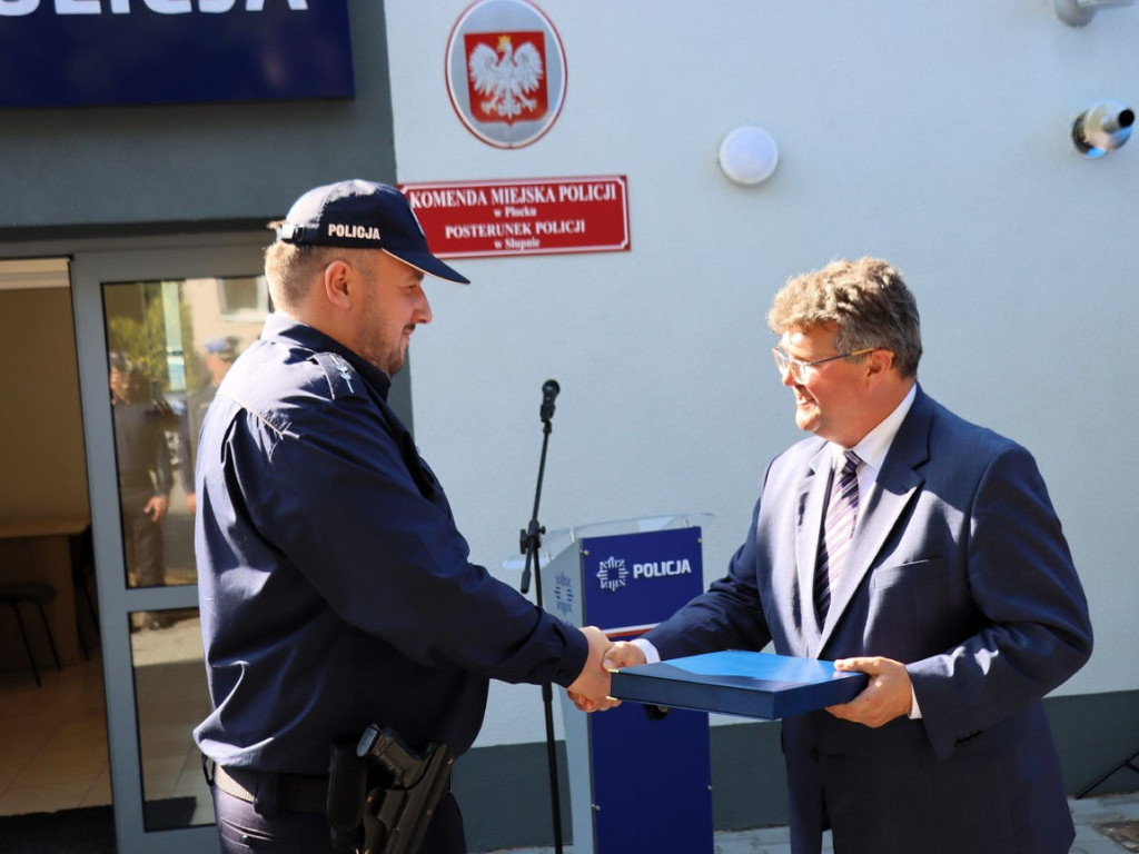 Słupno stanie się bezpieczniejsze. Otwarto nowy Posterunek Policji [FILM, ZDJĘCIA]