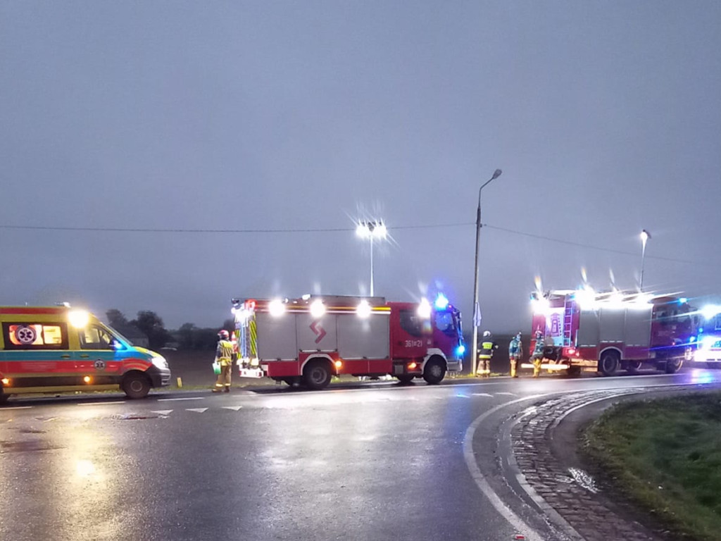 Znów wypadek w Goślicach. Jedna osoba ranna [ZDJĘCIA]