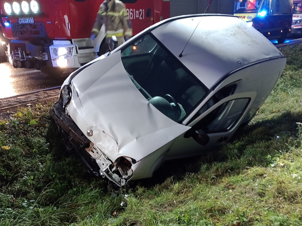 Znów wypadek w Goślicach. Jedna osoba ranna [ZDJĘCIA]
