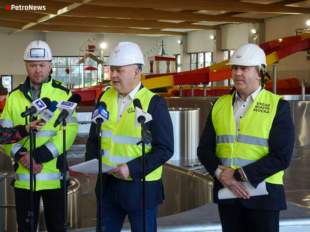 Budowa płockiego aquaparku zakończona [ZDJĘCIA]