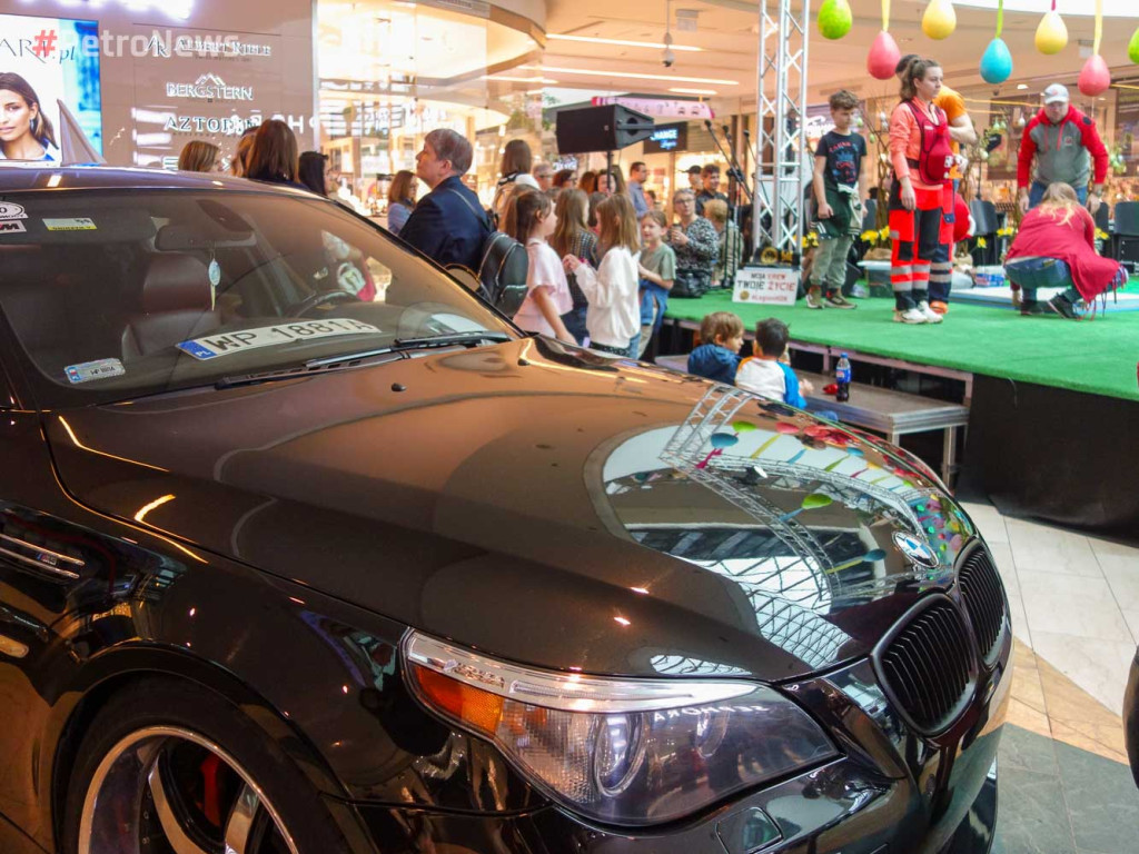 Auta marki BMW opanowały płocką galerię. 