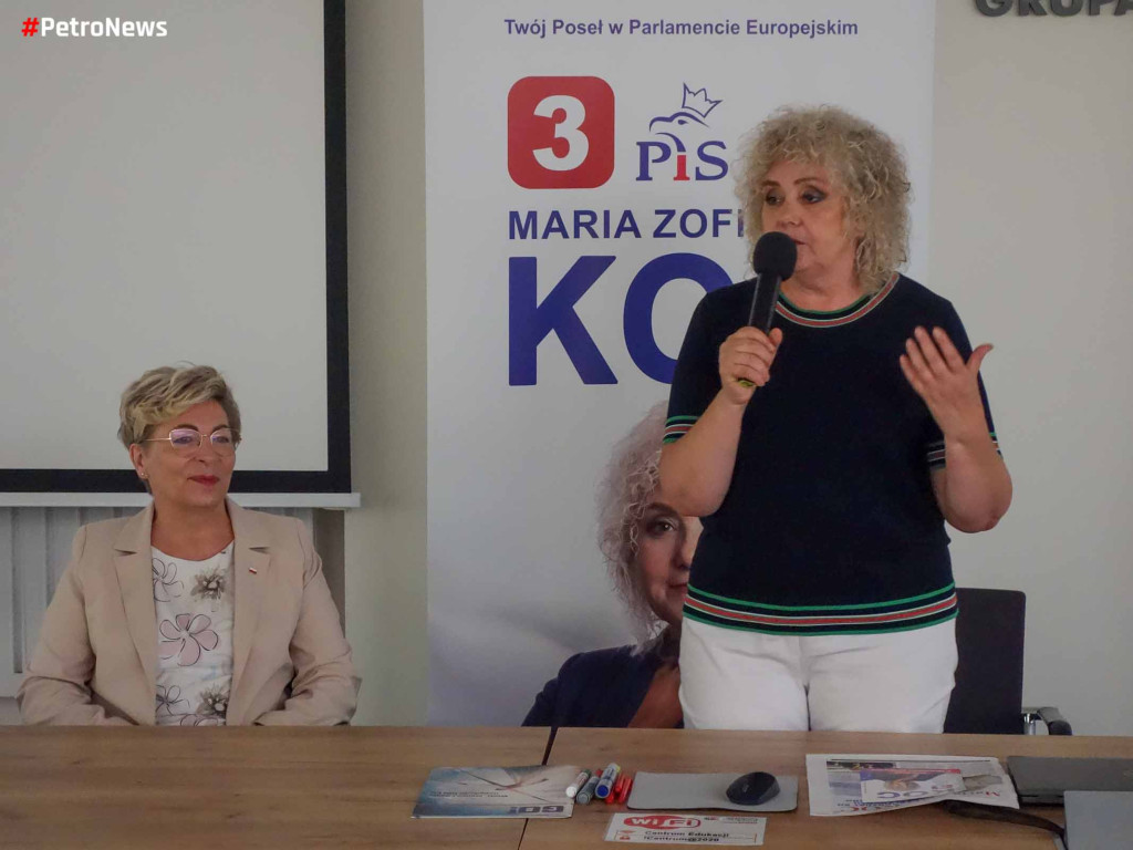 Spotkanie wyborcze z posłanką Marią Koc	