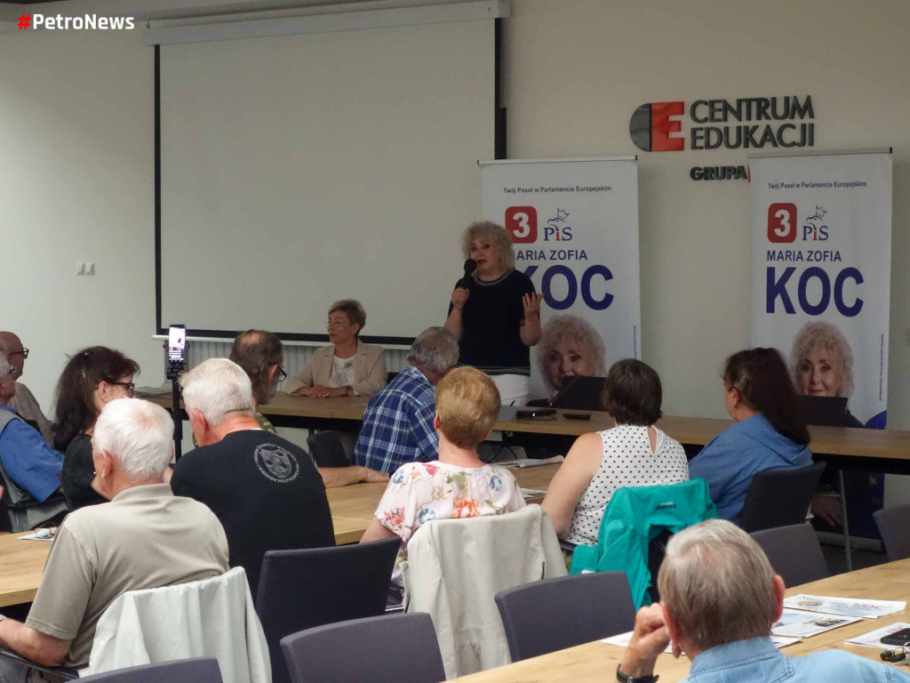 Spotkanie wyborcze z posłanką Marią Koc	