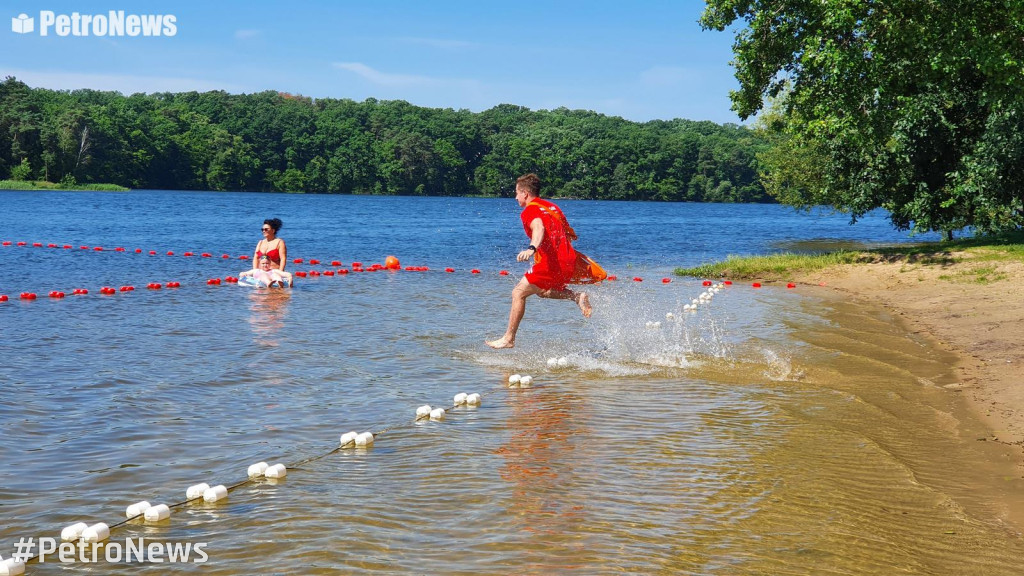 Plaża Patelnia w Grabinie