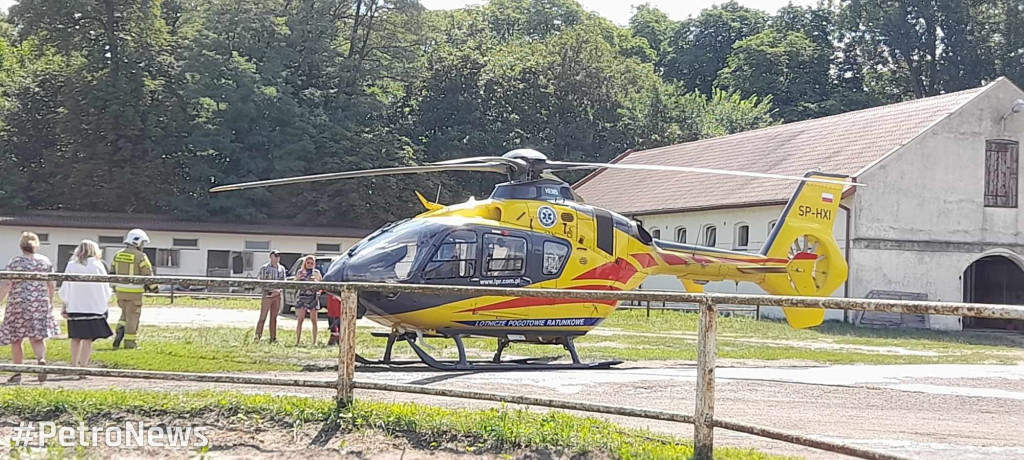 Wypadek podczas zawodów w Stadzie Ogierów