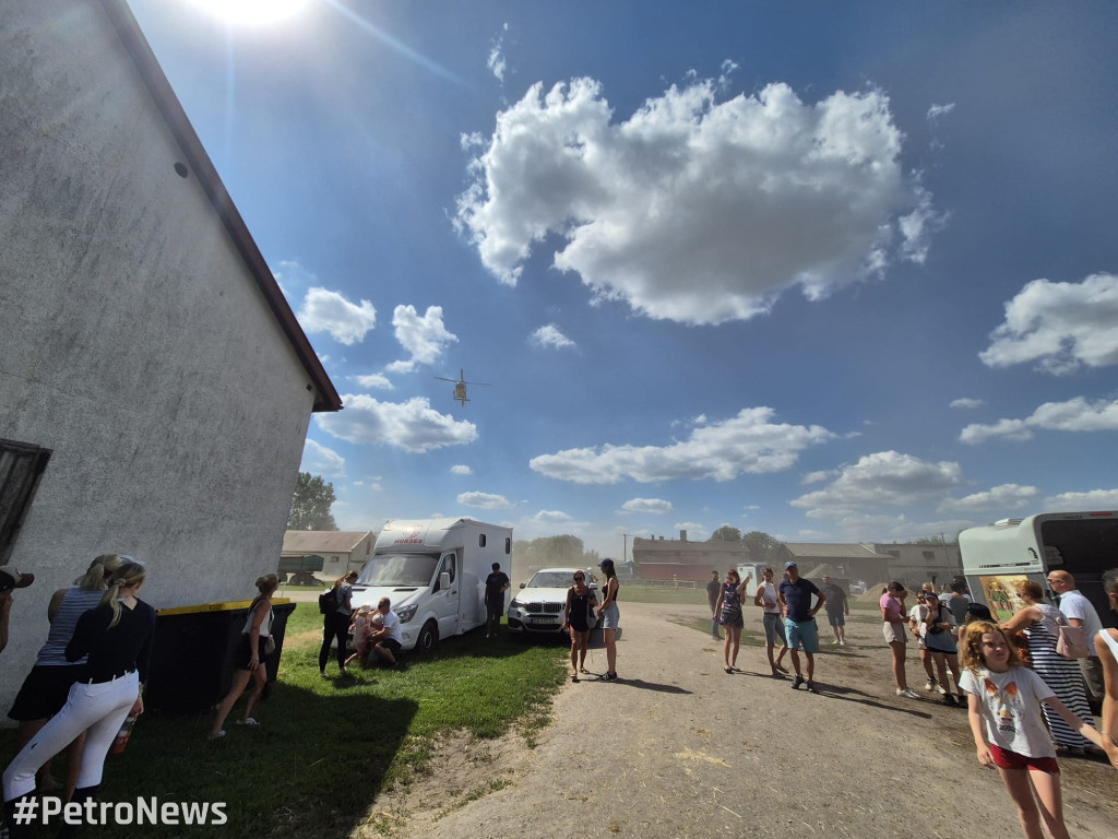 Wypadek podczas zawodów w Stadzie Ogierów