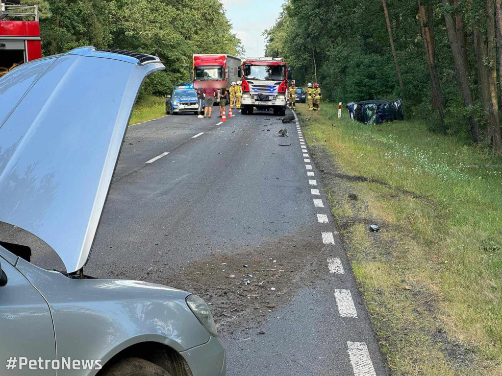 Zderzenie czołowe na DK62. Są ranni