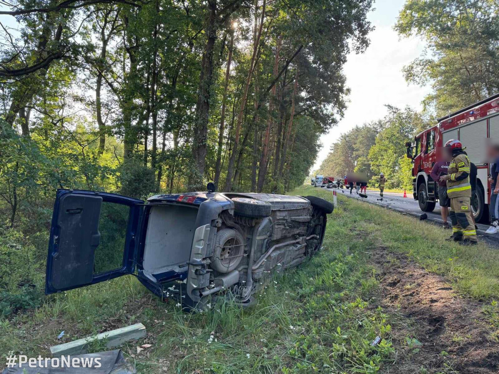 Zderzenie czołowe na DK62. Są ranni