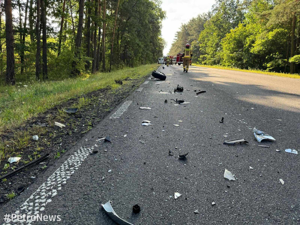 Zderzenie czołowe na DK62. Są ranni