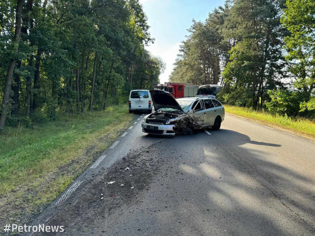 Zderzenie czołowe na DK62. Są ranni