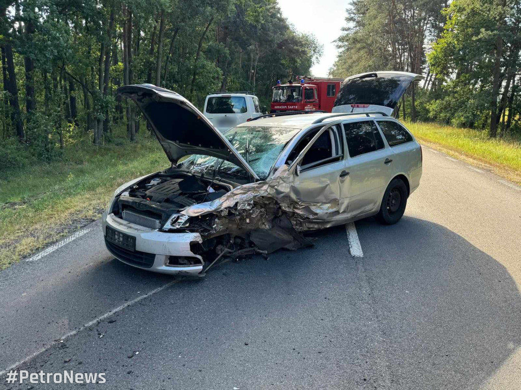 Zderzenie czołowe na DK62. Są ranni