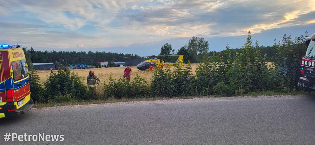 Pijany doprowadził do wypadku. Ranni pasażerowie