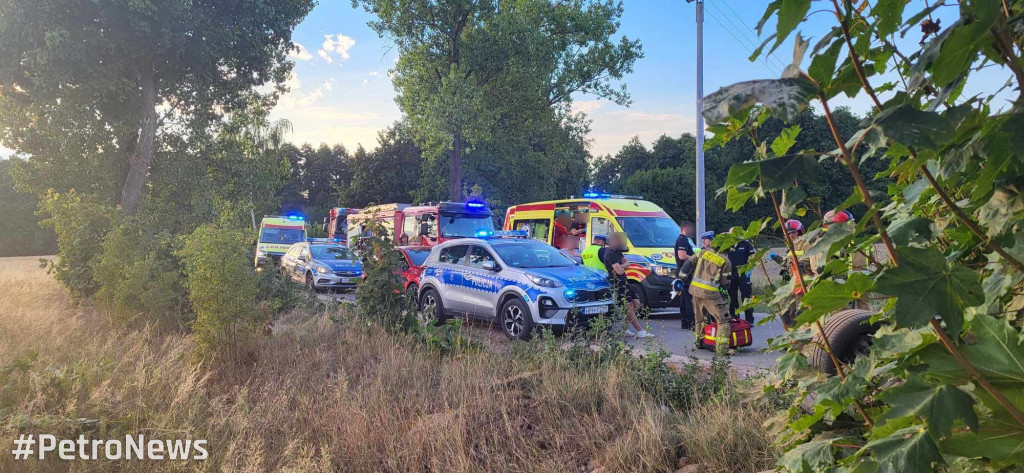 Pijany doprowadził do wypadku. Ranni pasażerowie