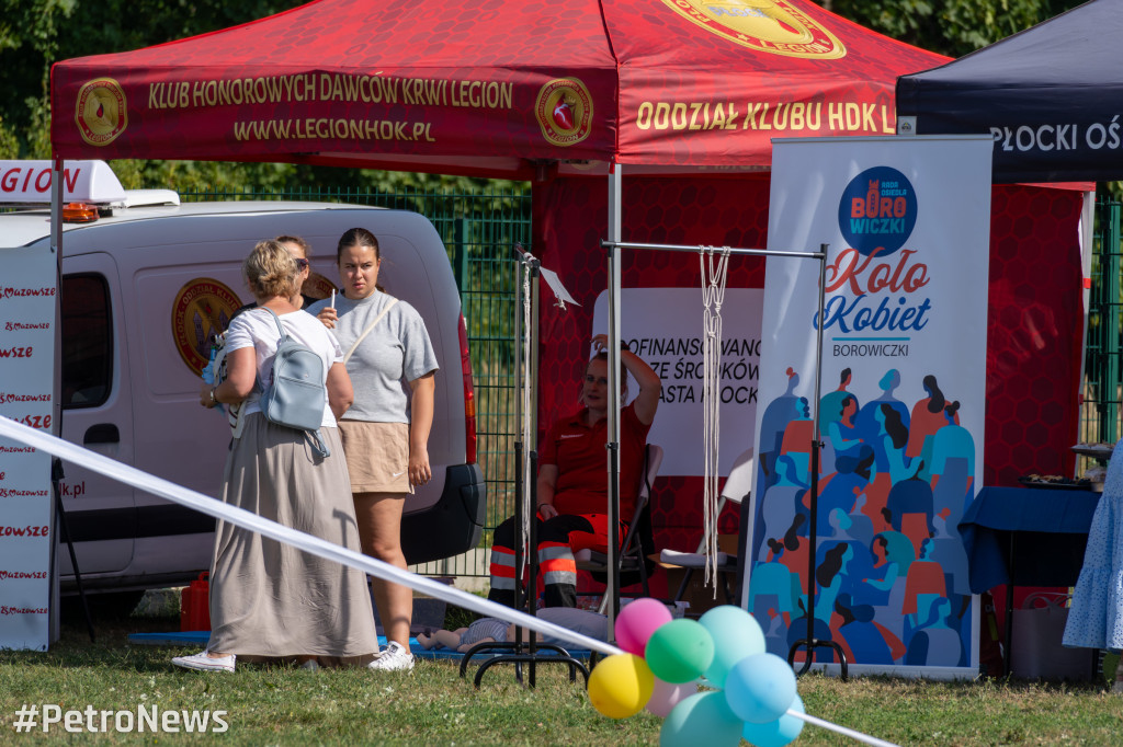 Piknik dla Julka na płockich Borowiczkach