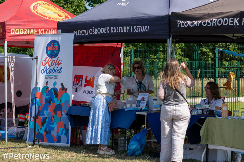 Piknik dla Julka na płockich Borowiczkach