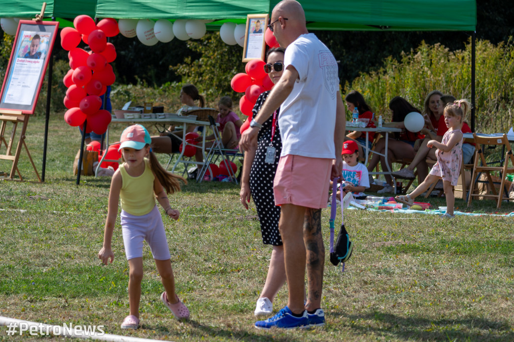 Piknik dla Julka na płockich Borowiczkach