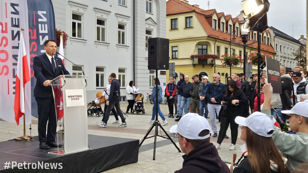 Sławomir Mentzen i Ewa Zajączkowska-Hernik