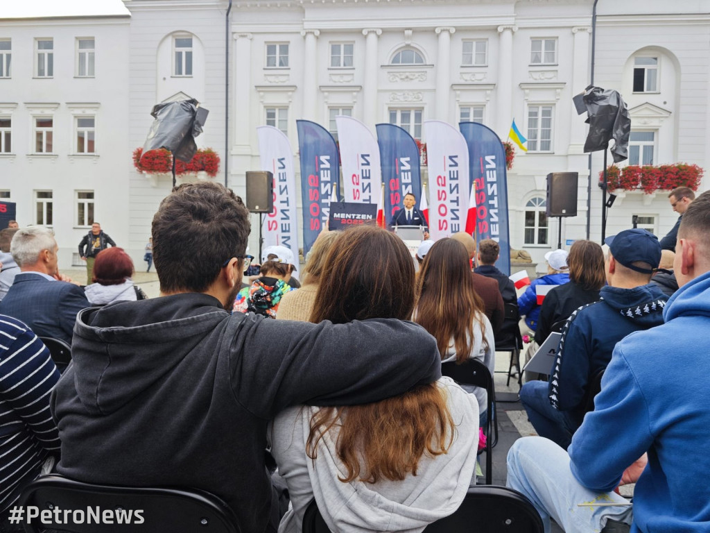 Sławomir Mentzen i Ewa Zajączkowska-Hernik