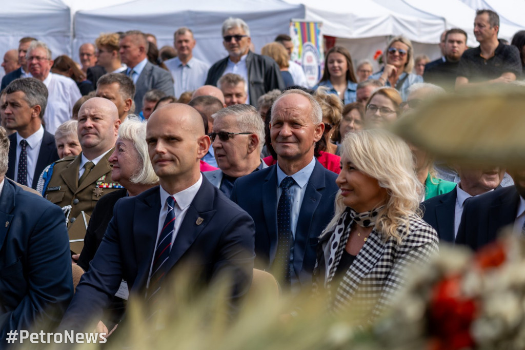 Gorące dożynki powiatowe w Łącku