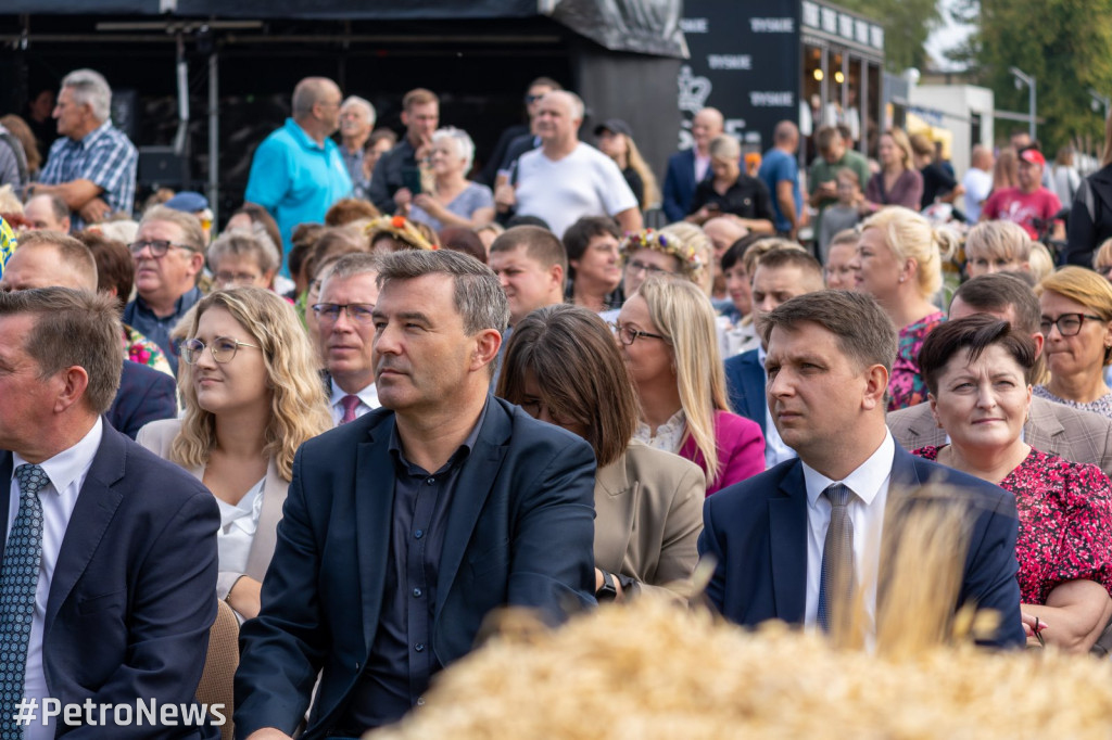 Gorące dożynki powiatowe w Łącku