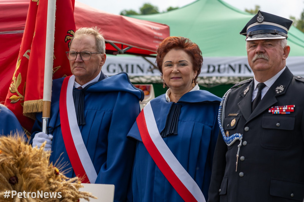 Gorące dożynki powiatowe w Łącku