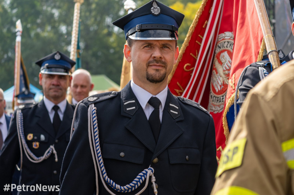 Gorące dożynki powiatowe w Łącku