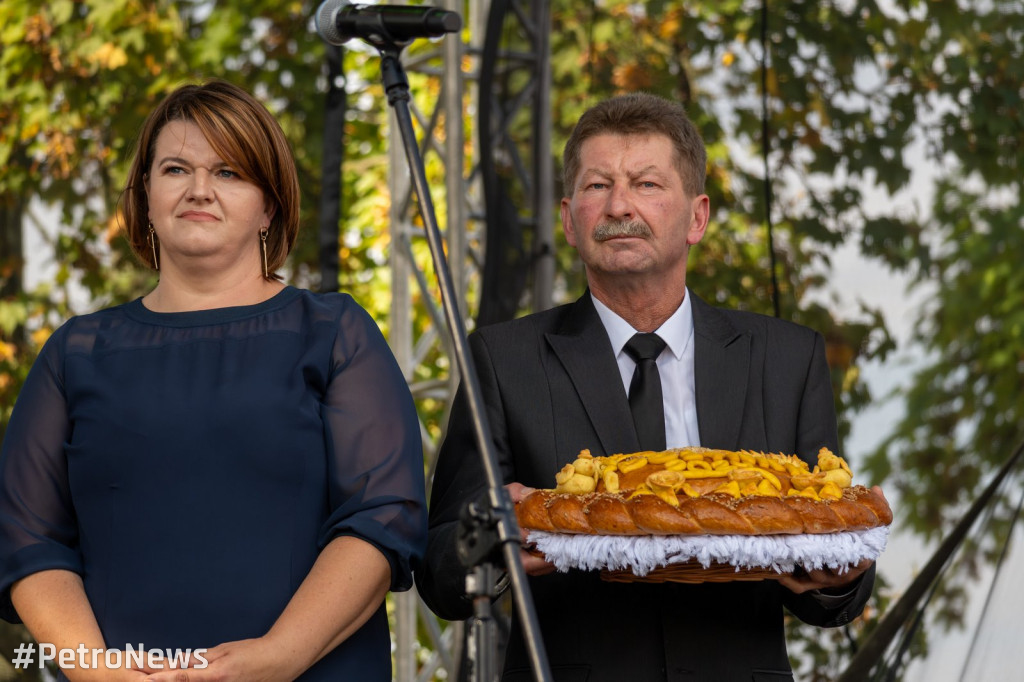 Gorące dożynki powiatowe w Łącku