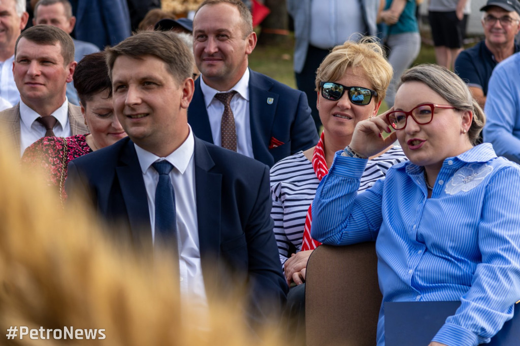 Gorące dożynki powiatowe w Łącku