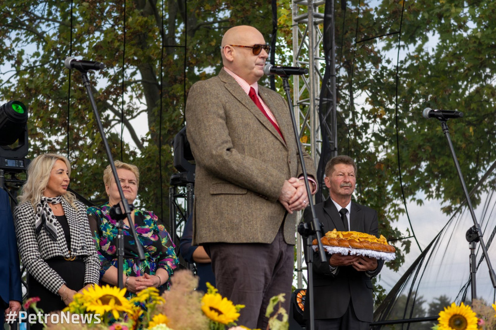 Gorące dożynki powiatowe w Łącku