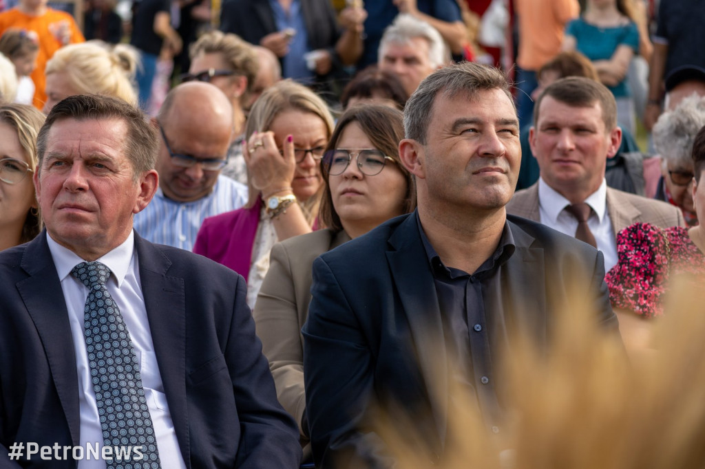 Gorące dożynki powiatowe w Łącku