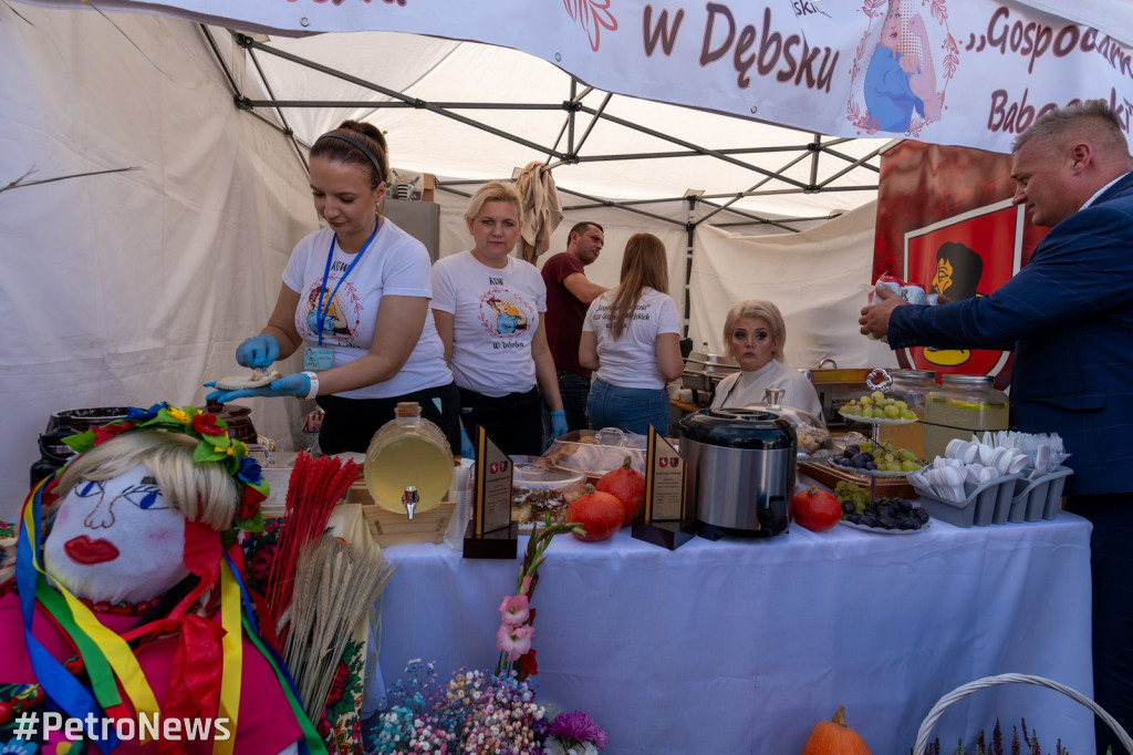 Gorące dożynki powiatowe w Łącku