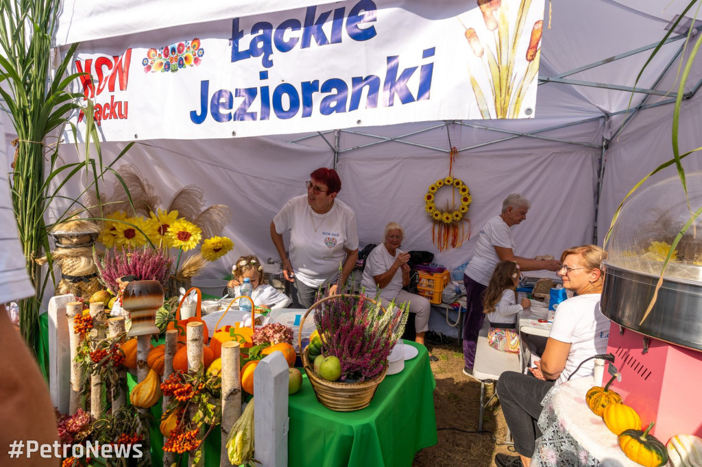 Gorące dożynki powiatowe w Łącku