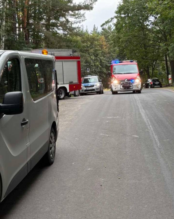 Zderzenie busa z pociągiem
