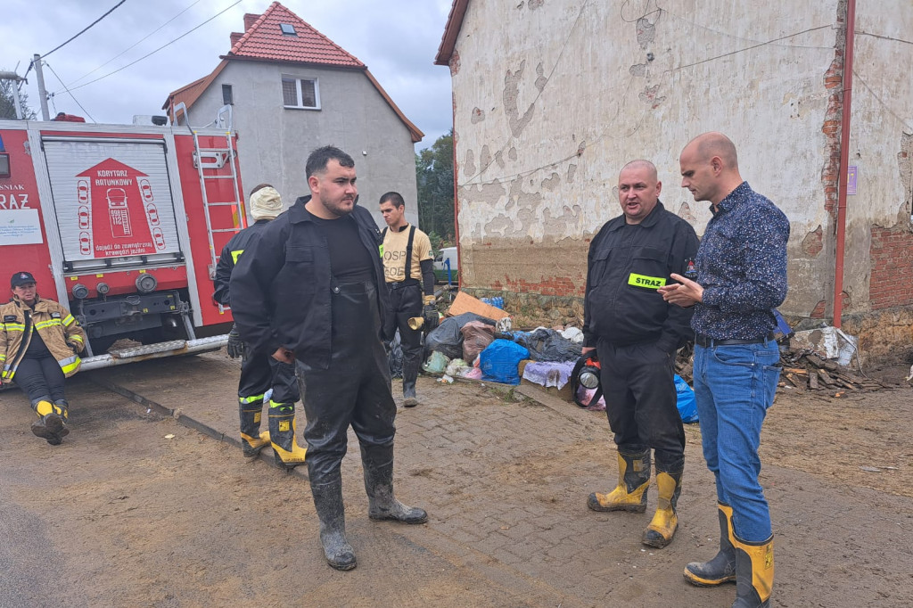 Starosta płocki na terenach po Wielkiej Wodzie