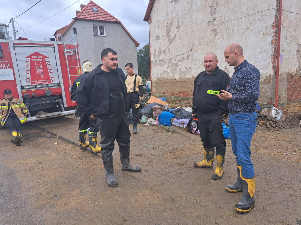 Starosta płocki na terenach po Wielkiej Wodzie