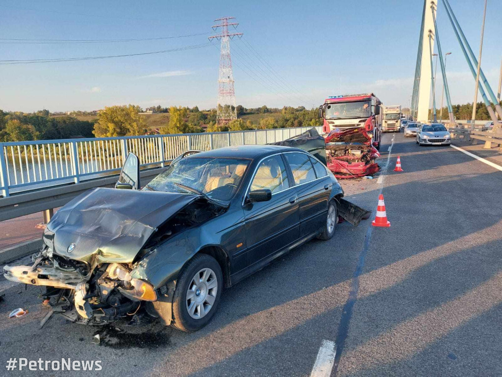 Wypadek na moście