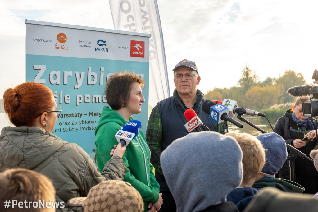 Zarybianie Wisły w Płocku