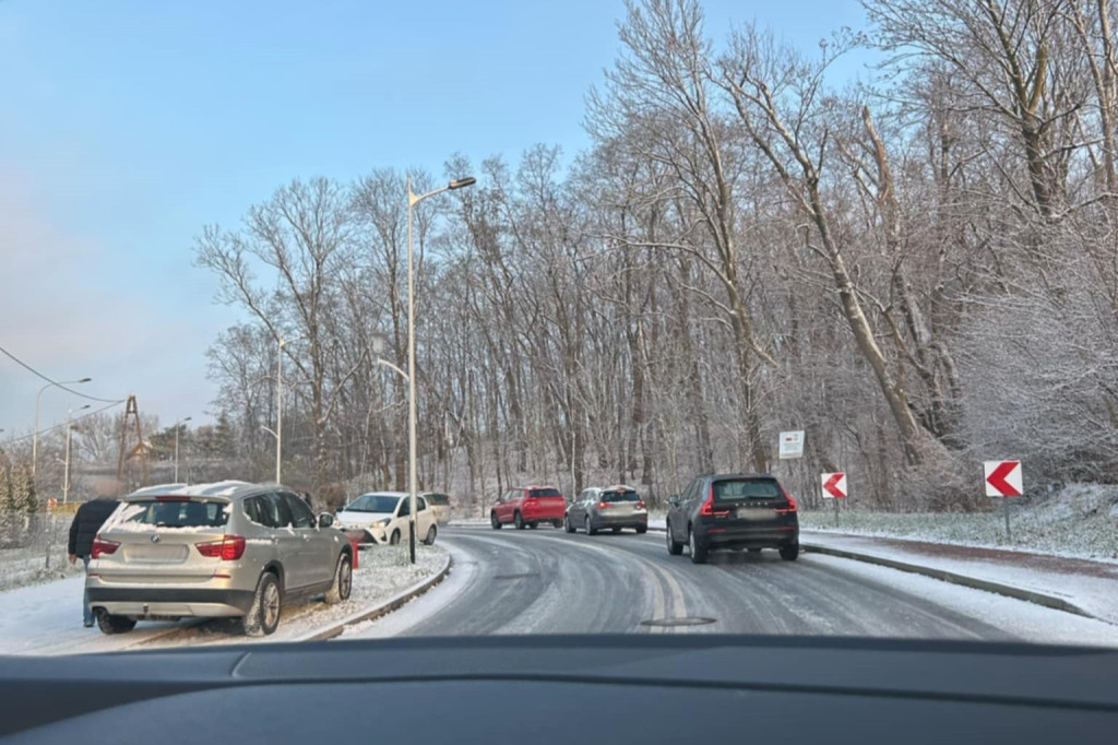 Katastrofalne warunki na drogach regionu płockiego